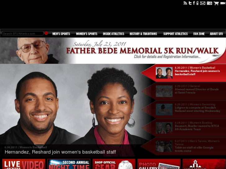 www.sfuathletics.com