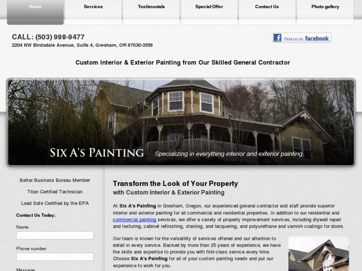 www.sixaspainting.com