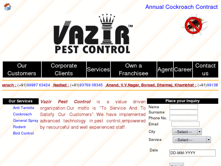 www.vazirpestcontrol.com