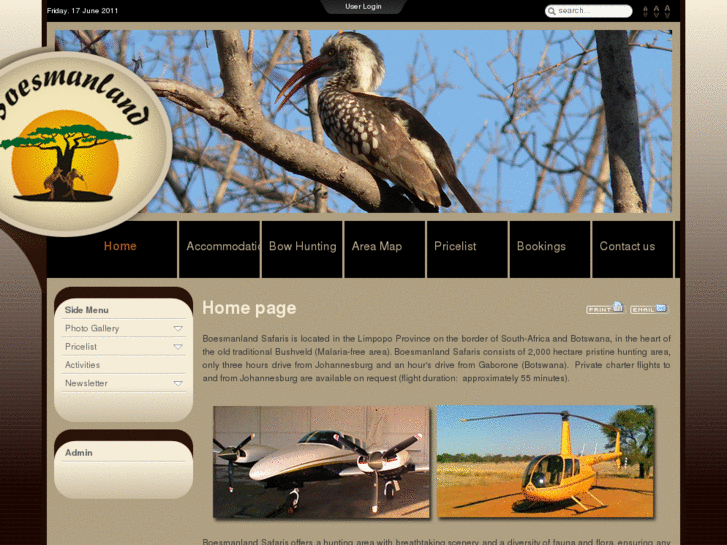 www.boesmanlandsafaris.com