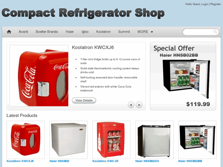 www.compact-refrigerator-shop.com