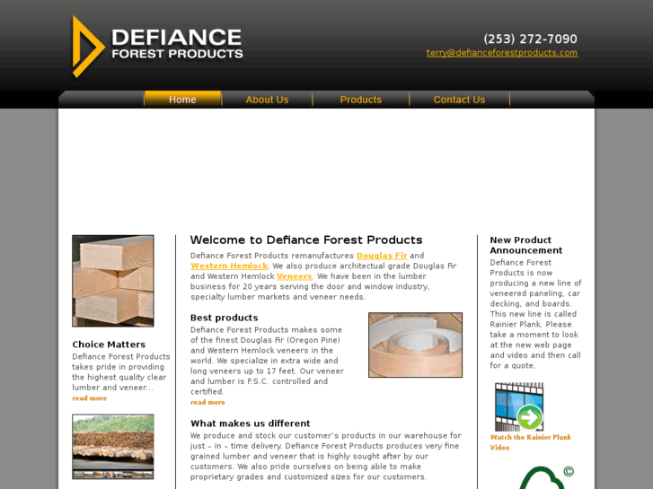 www.defianceforestproducts.com