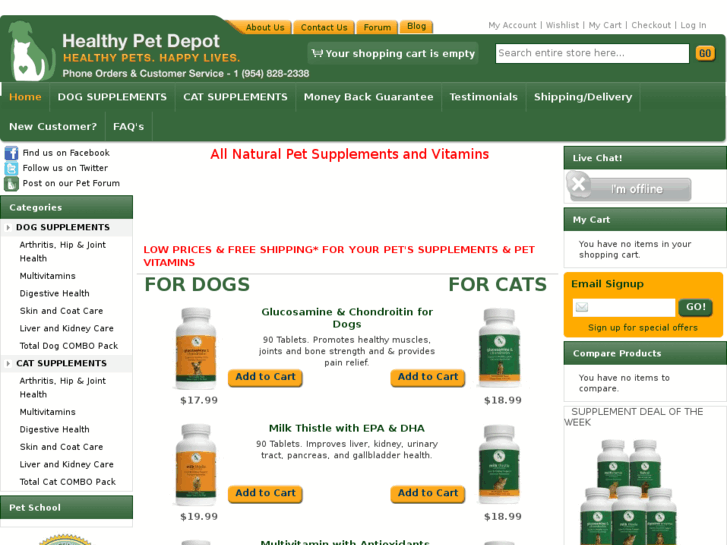 www.healthypetdepot.com