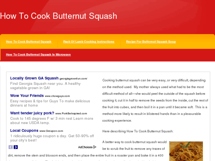 www.howtocookbutternutsquash.com