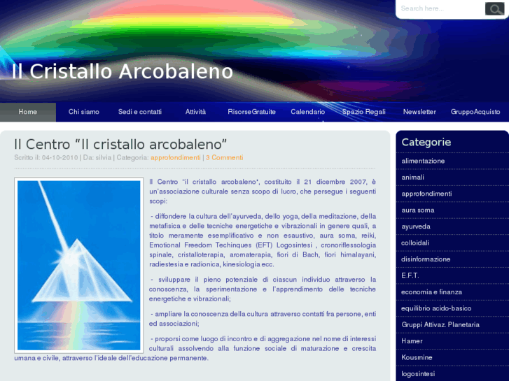 www.ilcristalloarcobaleno.com