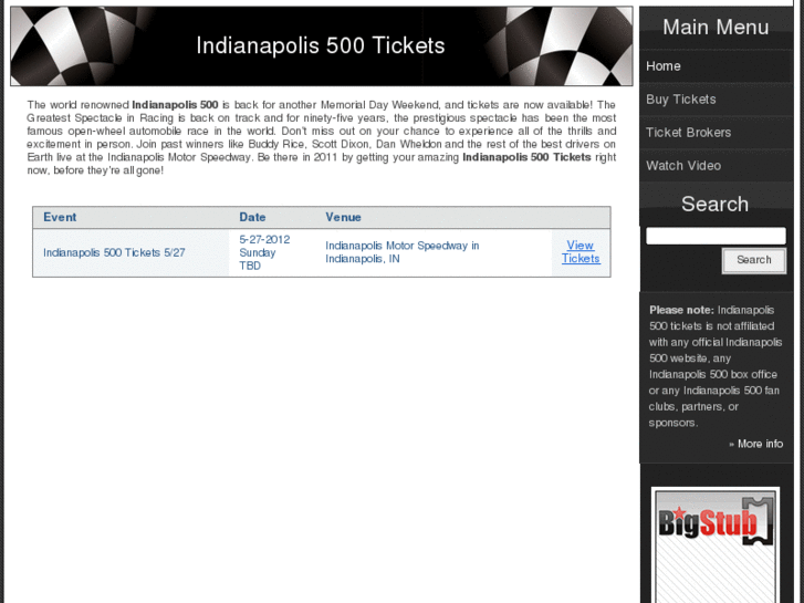 www.indianapolis500tickets.net