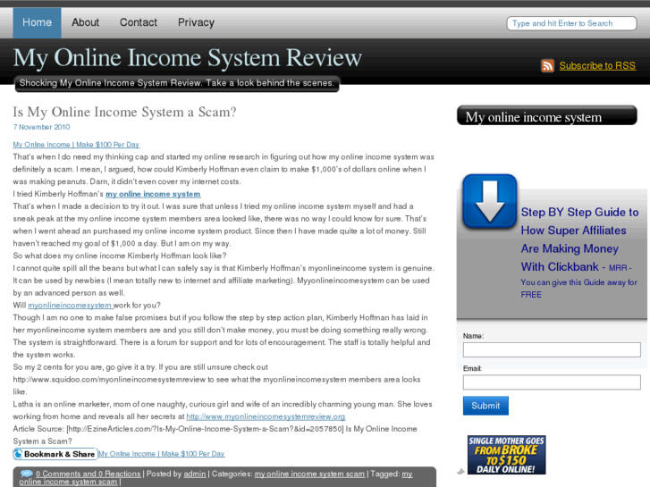 www.myonlineincomesystemreview.org