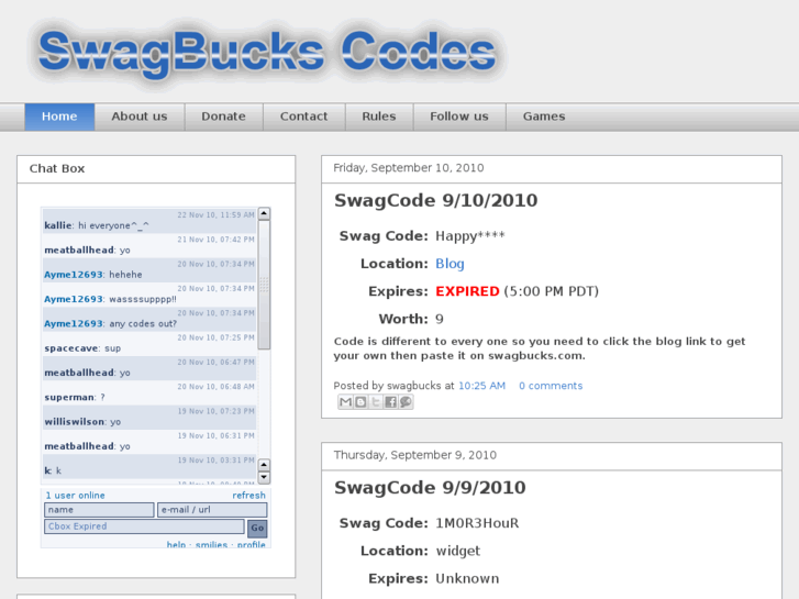 www.myswagcodes.com