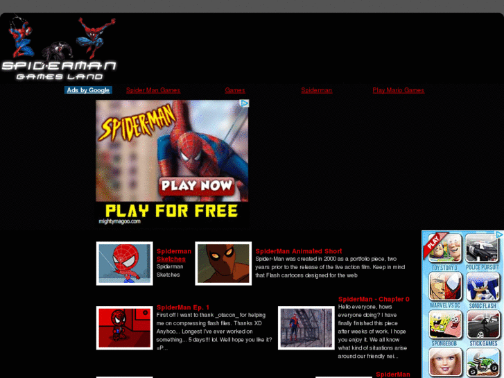 www.spidermangamesworld.com