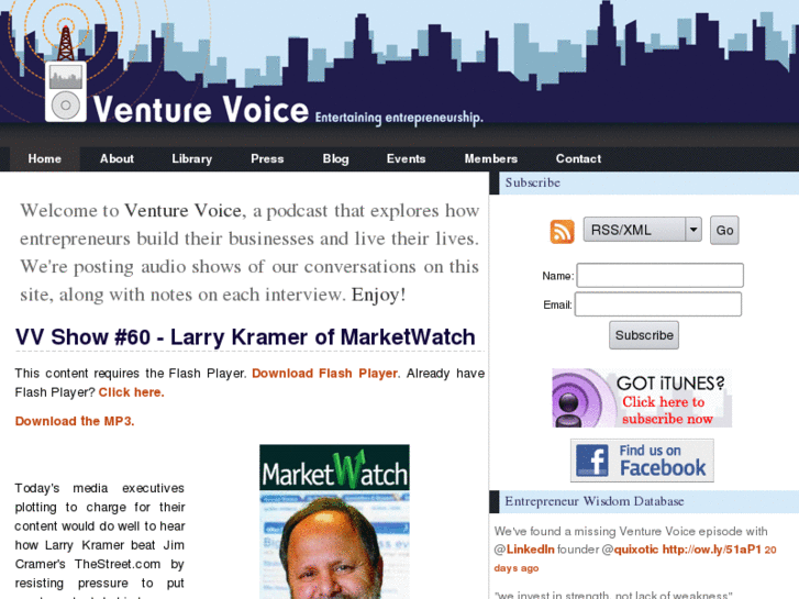 www.venturevoice.com