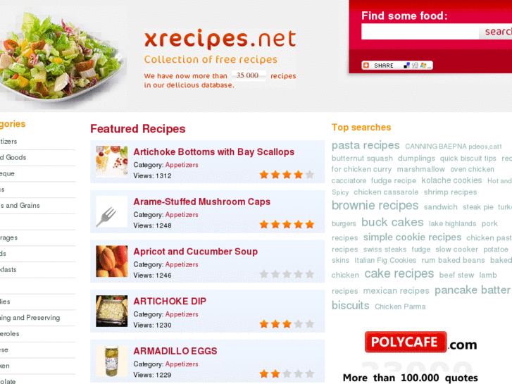 www.xrecipes.net