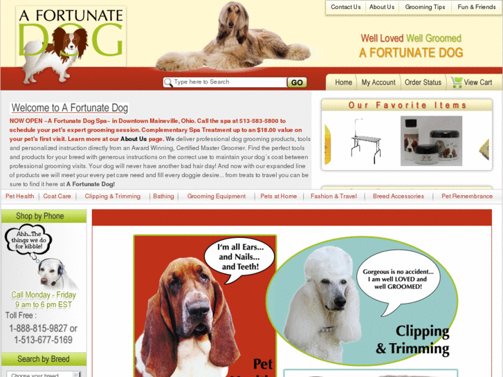 www.afortunatedog.com