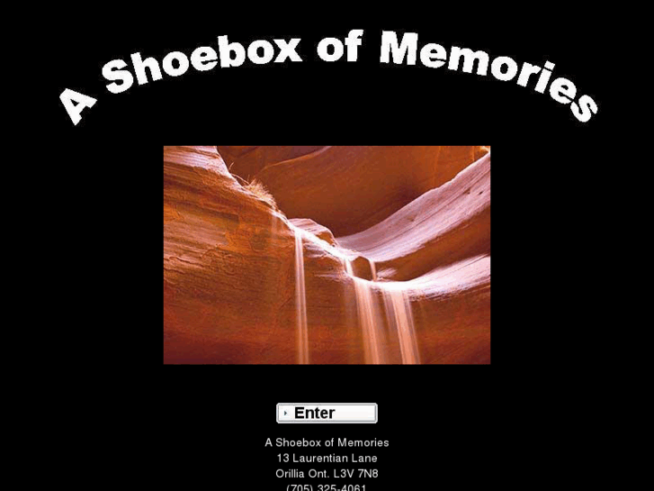 www.ashoeboxofmemories.com