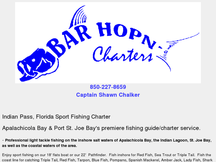 www.barhopncharters.com