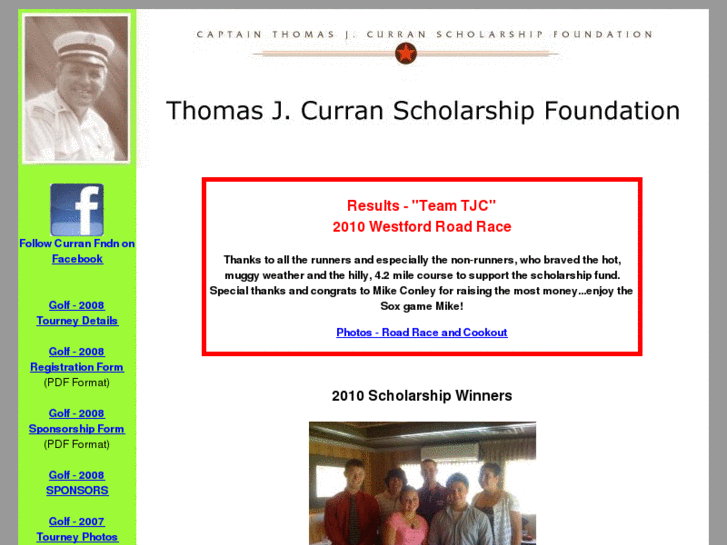 www.captaintomcurranfoundation.com