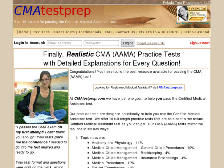 www.cmatestprep.com