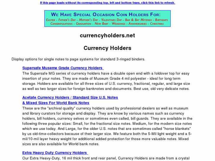 www.currencyholders.net