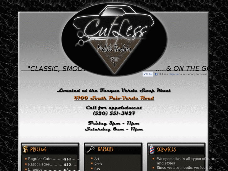 www.cutlessbarbers.com