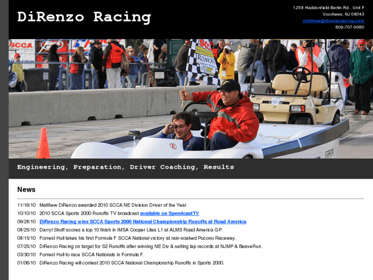 www.direnzoracing.com