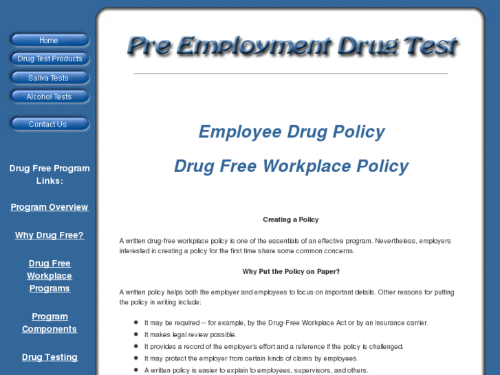 www.employeedrugpolicy.com