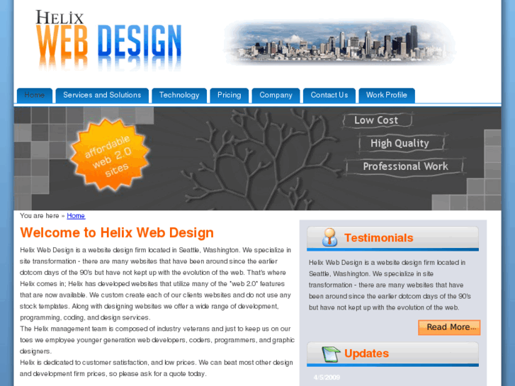 www.helixwebdesign.com