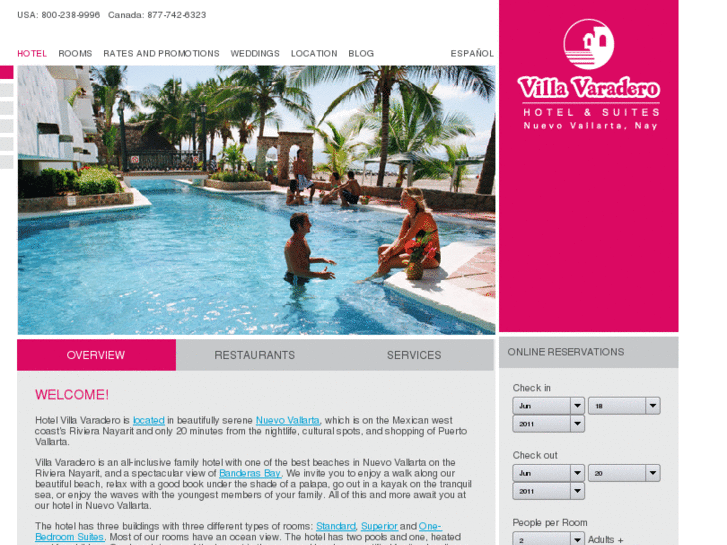 www.hotelvillavaradero.com