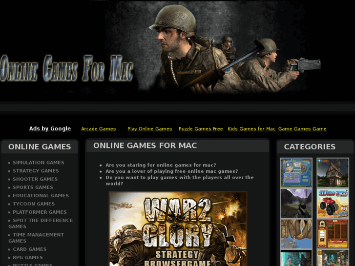 www.onlinegamesformac.com