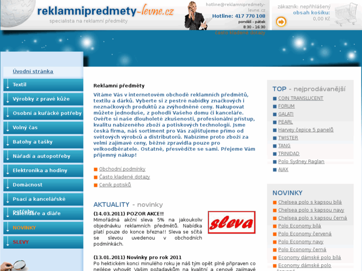 www.reklamnipredmety-levne.cz