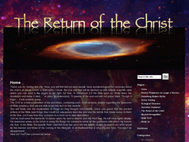 www.thereturnofthechrist.com