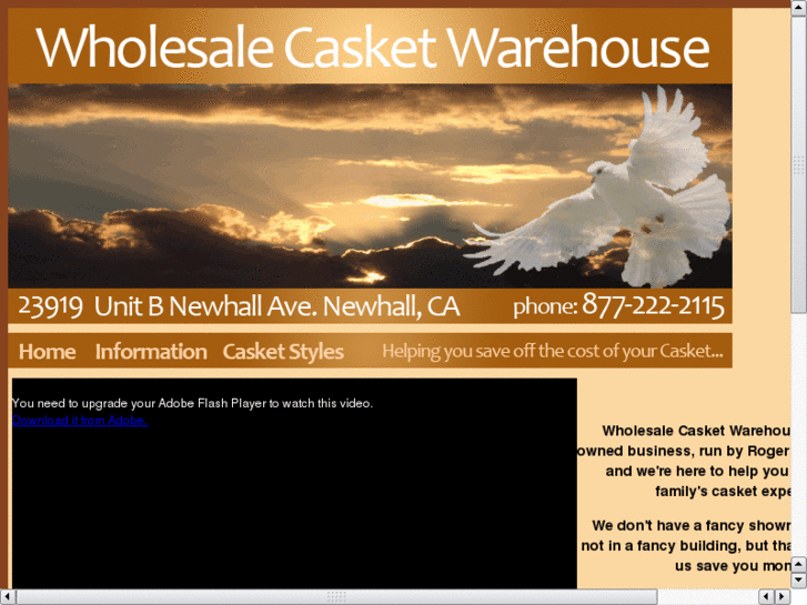 www.wholesalecasketwarehouse.com