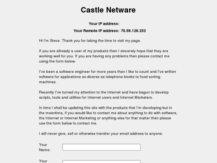 www.castlenetware.com