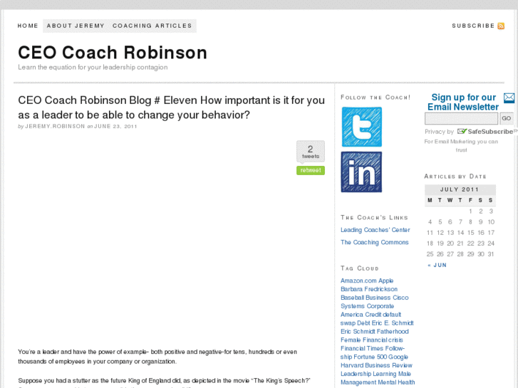 www.ceocoachrobinson.com