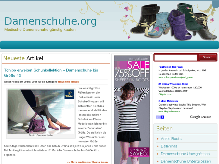 www.damenschuhe.org