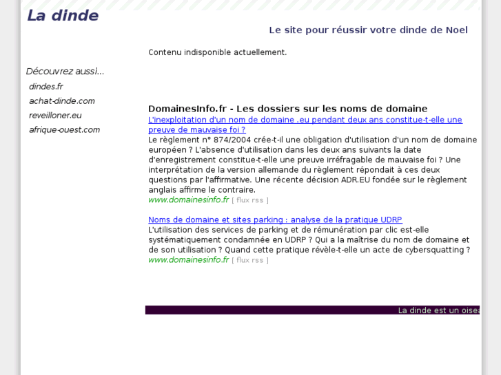 www.dinde-aux-marrons.com