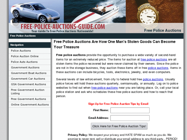 www.free-police-auctions-guide.com