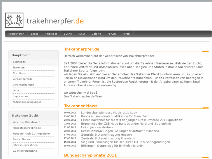 www.trakehnerpfer.de