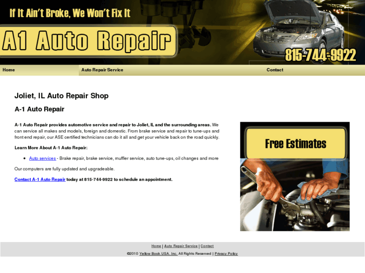 www.a1autoservicemufflersandbrakes.com