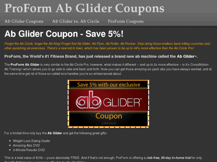 www.abglidercoupon.com