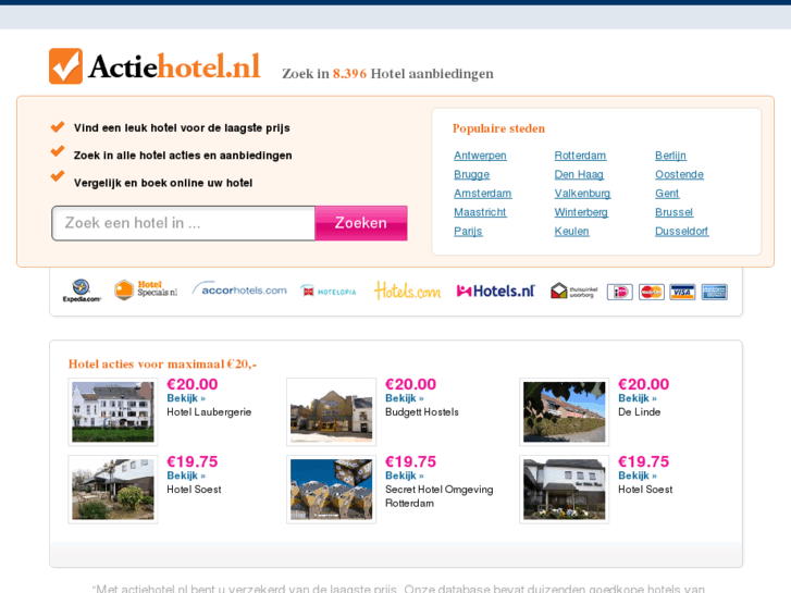 www.actiehotel.nl