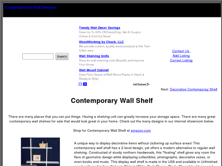 www.contemporarywallshelves.com