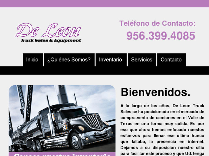 www.deleontrucksales.com