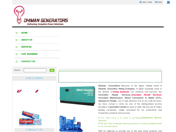 www.dhimangenerators.com