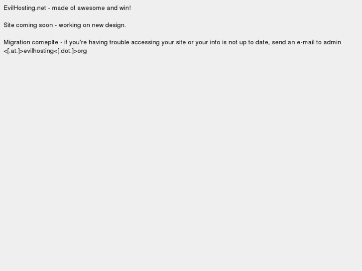 www.evilhosting.net