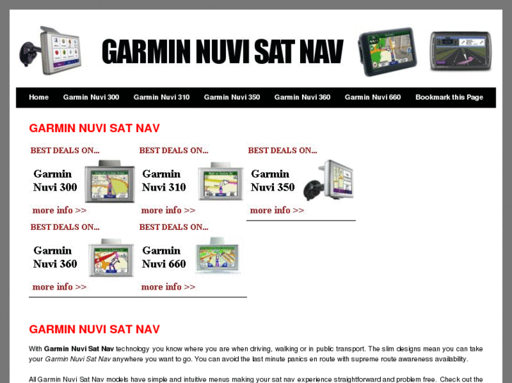 www.garminnuvisatnav.com