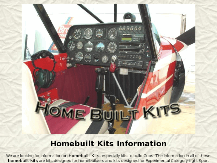 www.homebuilt-kits.com