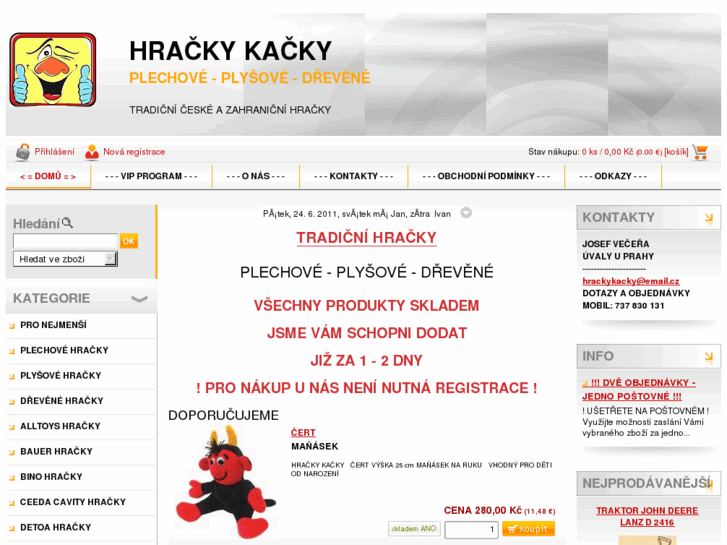 www.hrackykacky.cz