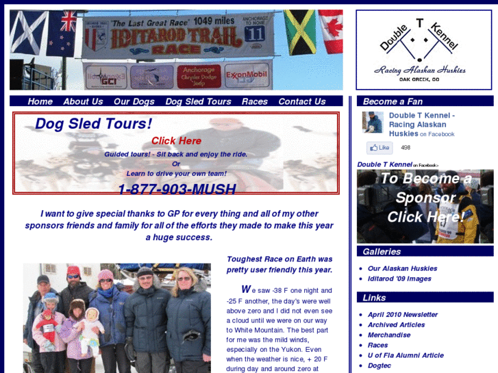 www.redrunnerdogsledtours.com