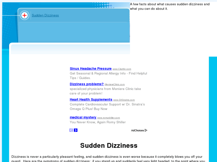 www.suddendizziness.com