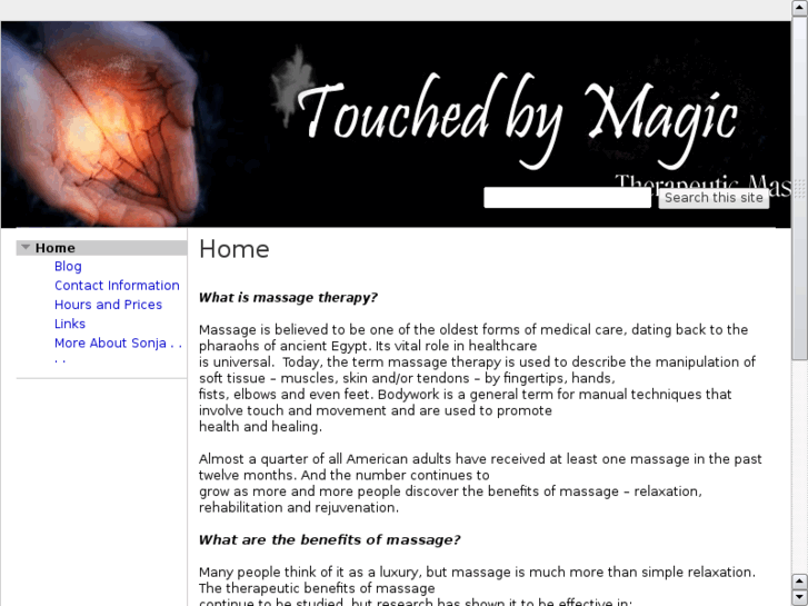 www.touchedbymagicmassage.info