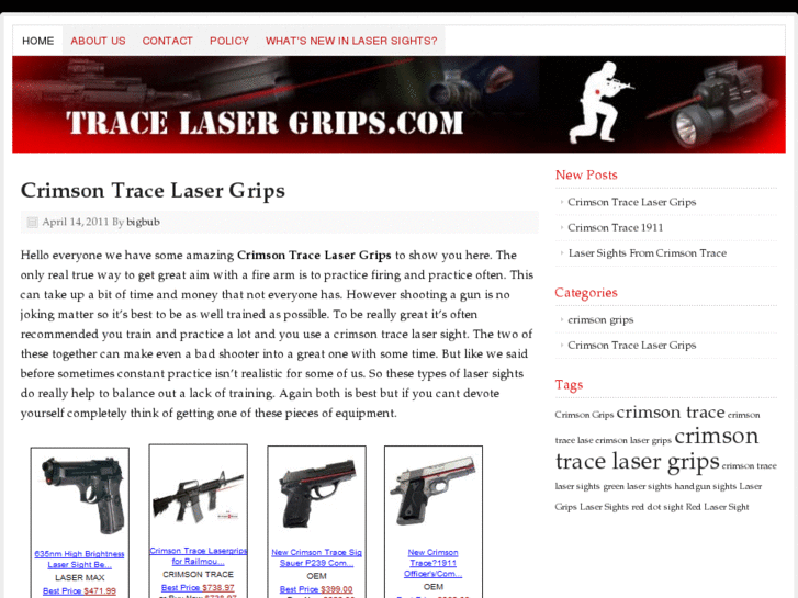 www.tracelasergrips.com